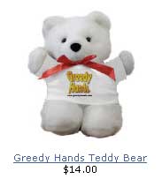 Greedy Hands Teddy Bear